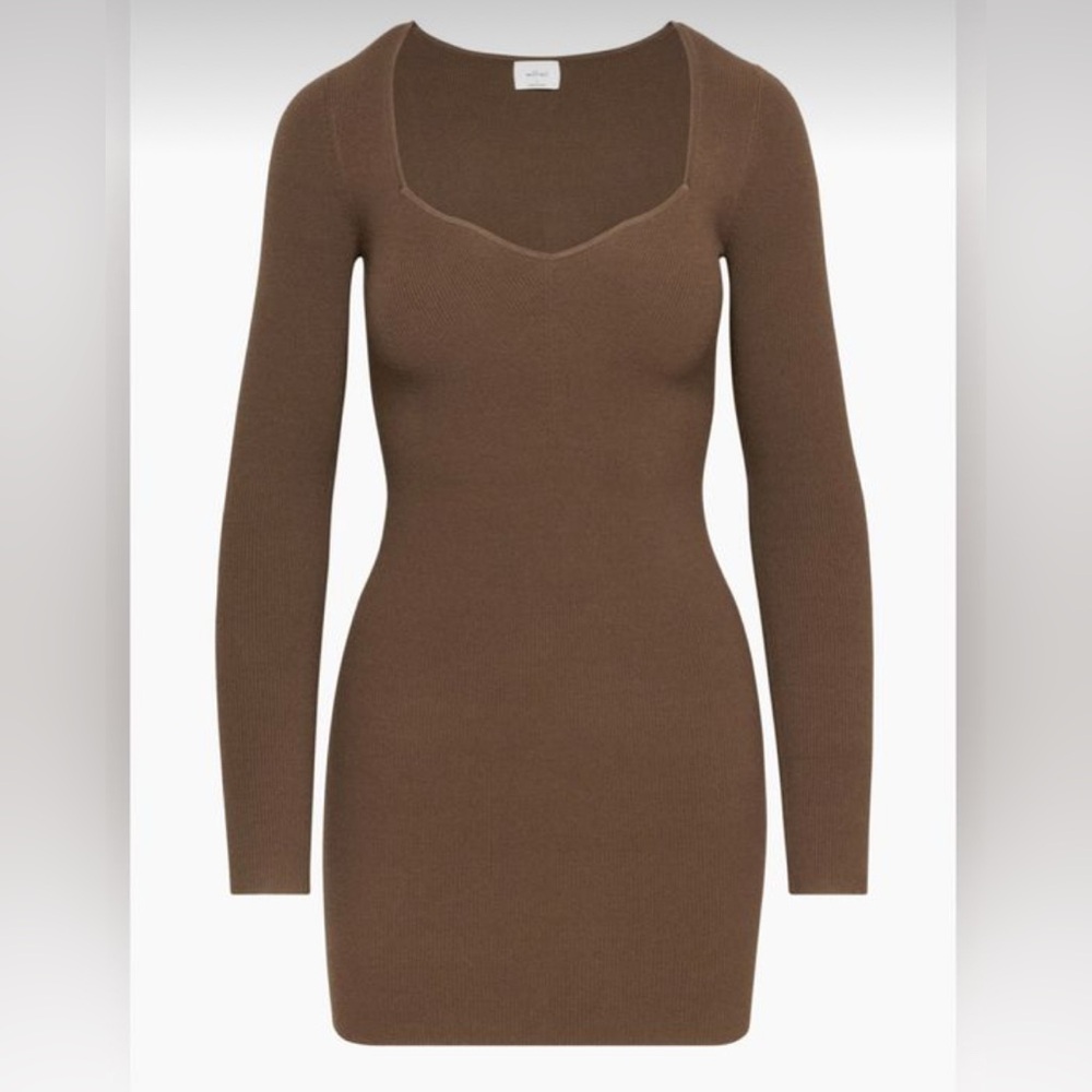 Wilfred Dusty Pink Long Sleeve Dress
